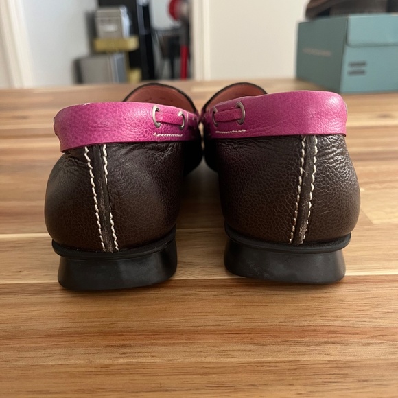 Cole Haan Pink Tassel Leather Loafers (Size 6.5) - Picture 4 of 10